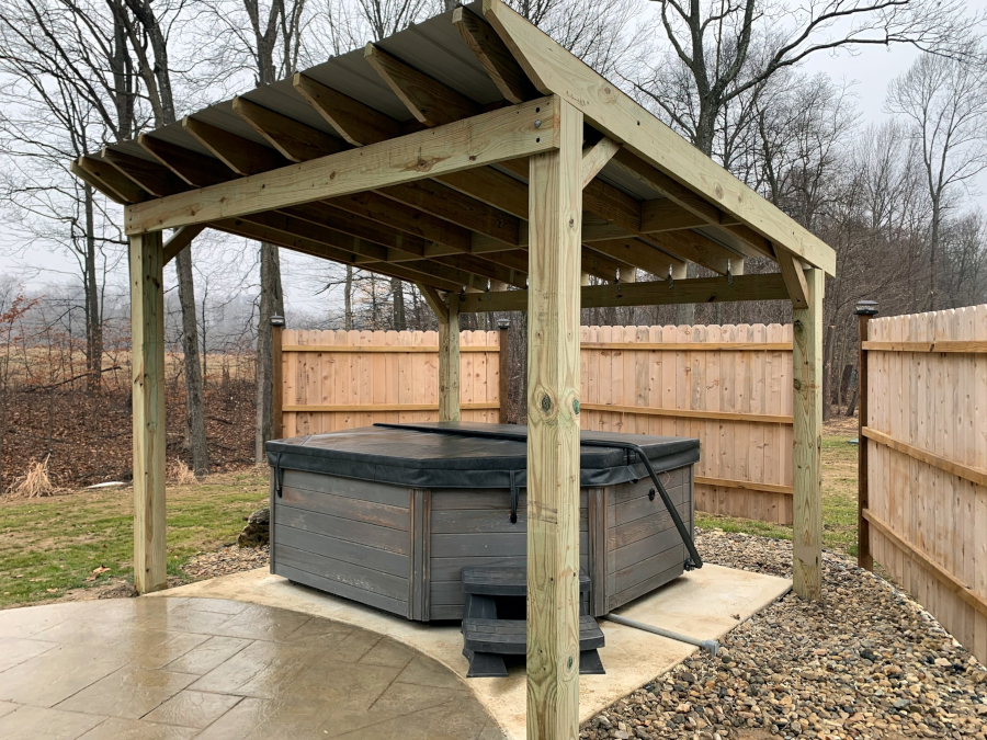 Hot Tub Shelter